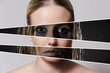 © grufnar - concept representing problems and abuse hiding beneath a beautiful exterior of a young woman