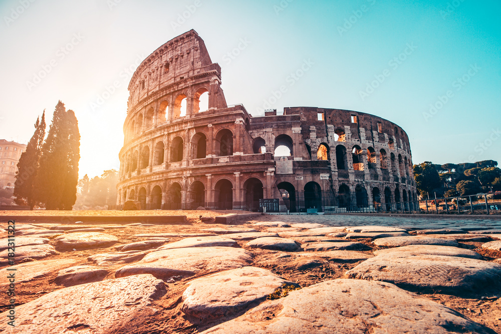 The Roman Colosseum - obrazy, fototapety, plakaty 