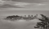 Fototapeta  - Bergamo In Fog