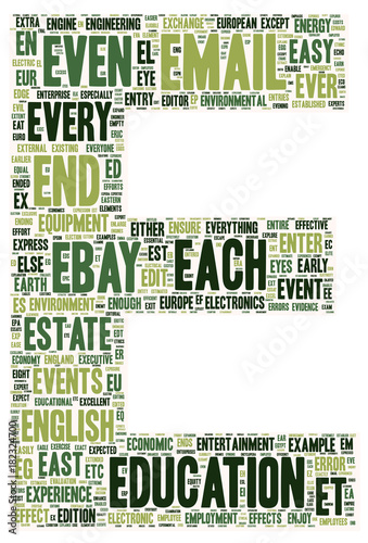 Words that start with e
