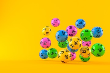 Sticker - Lottery balls