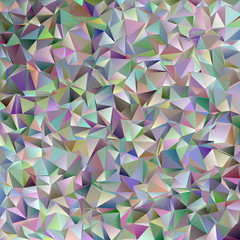 Poster - Geometrical abstract irregular triangle background - polygon vector illustration from multicolored triangles