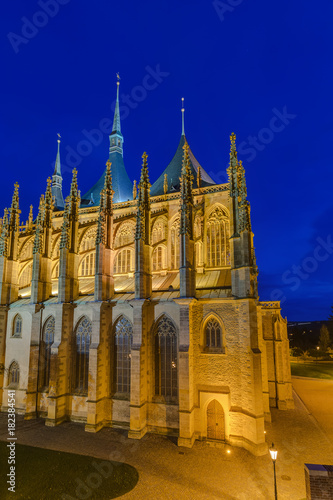 St Barbara church in town Kutna Hora - Czech Republic Slika na platnu