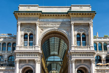 Galleria Vittorio Emanuele II In Milan, Italy