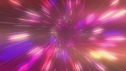 Wall Mural - Travel in Time and Space Through a Wormhole Vortex