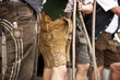 © Image Professionals - Men wearing leather trousers, Styria, Austria