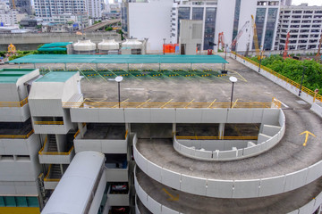 Parking in the capital, rooftop parking