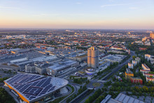 Look At Munich And The BMW Headquarters