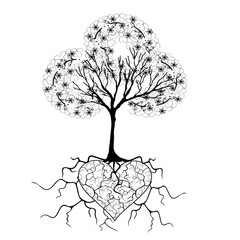 tree with heart 2