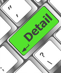 Poster - detail of the keyboard with color key detail