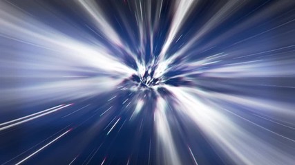 Wall Mural - Journey inside a Gassy Vortex Wormhole
