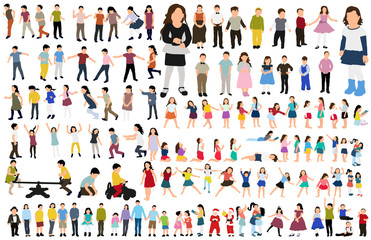 collection of isometric children