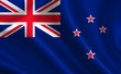 
New Zealand flag. A series of 