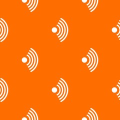 Poster - Wireless network symbol pattern seamless