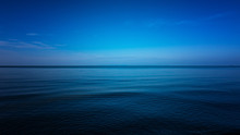 Dark And Blue Ocean, Vast Ocean And Calm