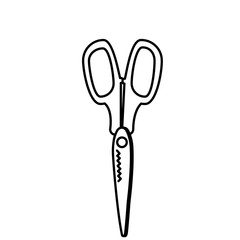 Sticker - Isolated scissor design