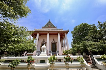 Wall Mural - The building is within the temple grounds