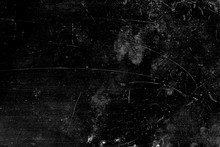 Grunge And Scratch On Black Metal Plate Background