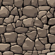 Abstract vector stone wall. Seamless pattern