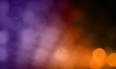 Wall Mural - beautiful abstract background with bokeh lights.