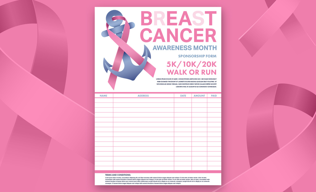 5K+ Free Breast Cancer Poster Templates