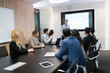 © NDABCREATIVITY - Picture of business meeting in conference room