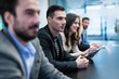 © NDABCREATIVITY - Picture of business meeting in conference room