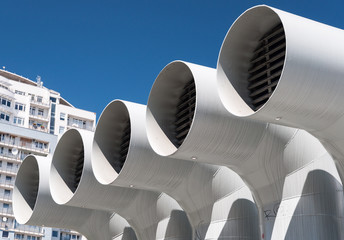 Ventilation pipes