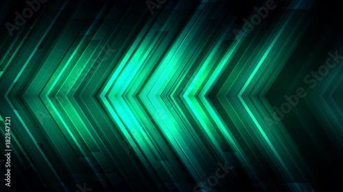 Cuadros en Lienzo Emerald green blinking glitter background.