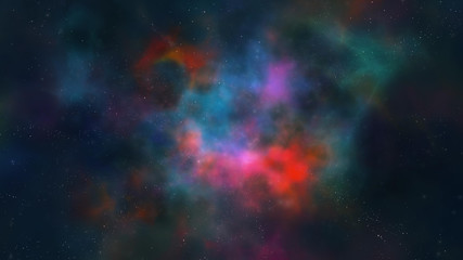 Wall Mural - abstract scientific background - galaxy and nebula in space. space nebula, for use with projects on 