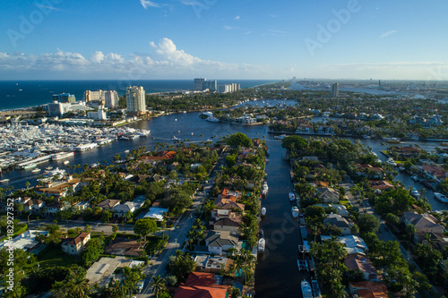 Fotomural Aerial image of Broward County Fort Lauderdale