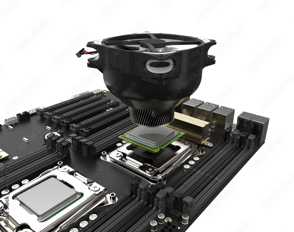 Central Computer Processors CPU concept. technology background. High ...