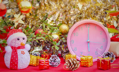 Wall Mural - christmas concept bokeh background