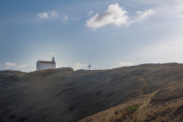 Wall Mural - Chapel of Sao Pedro dos Pescadores - Fernando de Noronha, Pernambuco, Brazil.