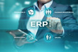 © Sikov - Enterprise Resource Planning ERP Corporate Company Management Business Internet Technology Concept