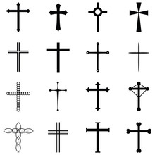Crosses Icon Set