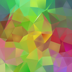 Poster - Polygonal Vivid Background