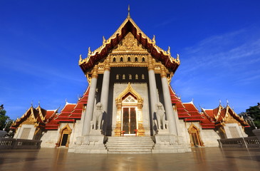 Wat Benchamabophit Bangkok in Thailand