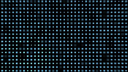 Poster - grid of cubes. cinematic background. moving cubes.