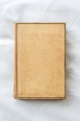 old brown book hardcover