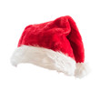© Chinnapong - Santa Claus helper hat costume isolated on white background with clipping path for Christmas and New Year holiday seasonal celebration decoration.