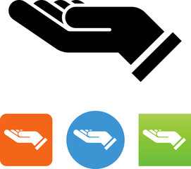 Sticker - Hand Support Gesture Icon