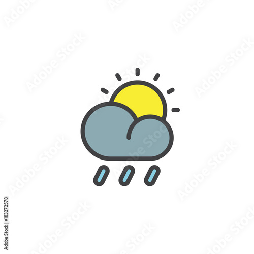 Rain Cloud Sun Filled Outline Icon Line Vector Sign Linear Colorful Pictogram Isolated On White The Sun And Partly Cloudy Weather Symbol Logo Illustration Pixel Perfect Vector Graphics Stock Vector Adobe Rain Cloud Sun Filled Outline Icon Line Vector Sign Linear Colorful Pictogram Isolated On White The Sun And Partly Cloudy Weather Symbol Logo Illustration Pixel Perfect Vector Graphics Stock Vector Adobe