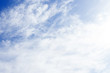 © baon - Blue sky with clouds closeup