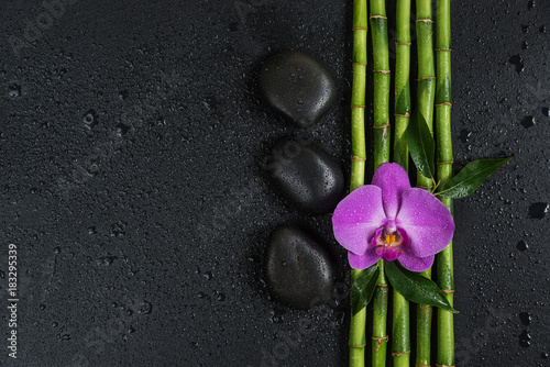 Spa concept with zen stones...