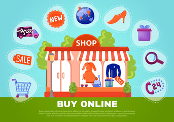 Wall Mural - buy online poster