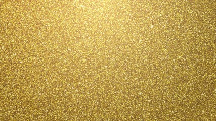 Wall Mural - Golden glimmered seamless loop abstract motion background