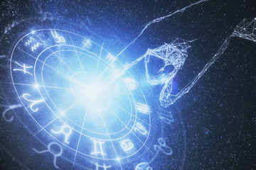 Wall Mural - abstract zodiac wallpaper