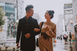© oneinchpunch - Young japanese couple spending time together in Tokyo