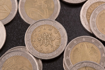 euro coins